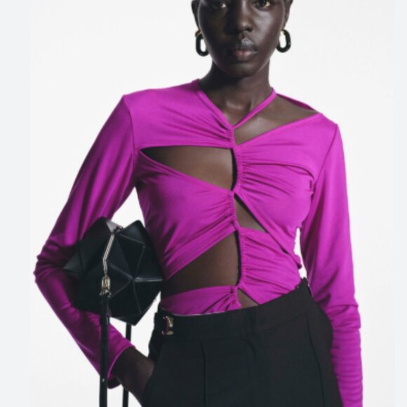 Sid Neigum SS22 cutout tension blouse - Picture 4 of 4